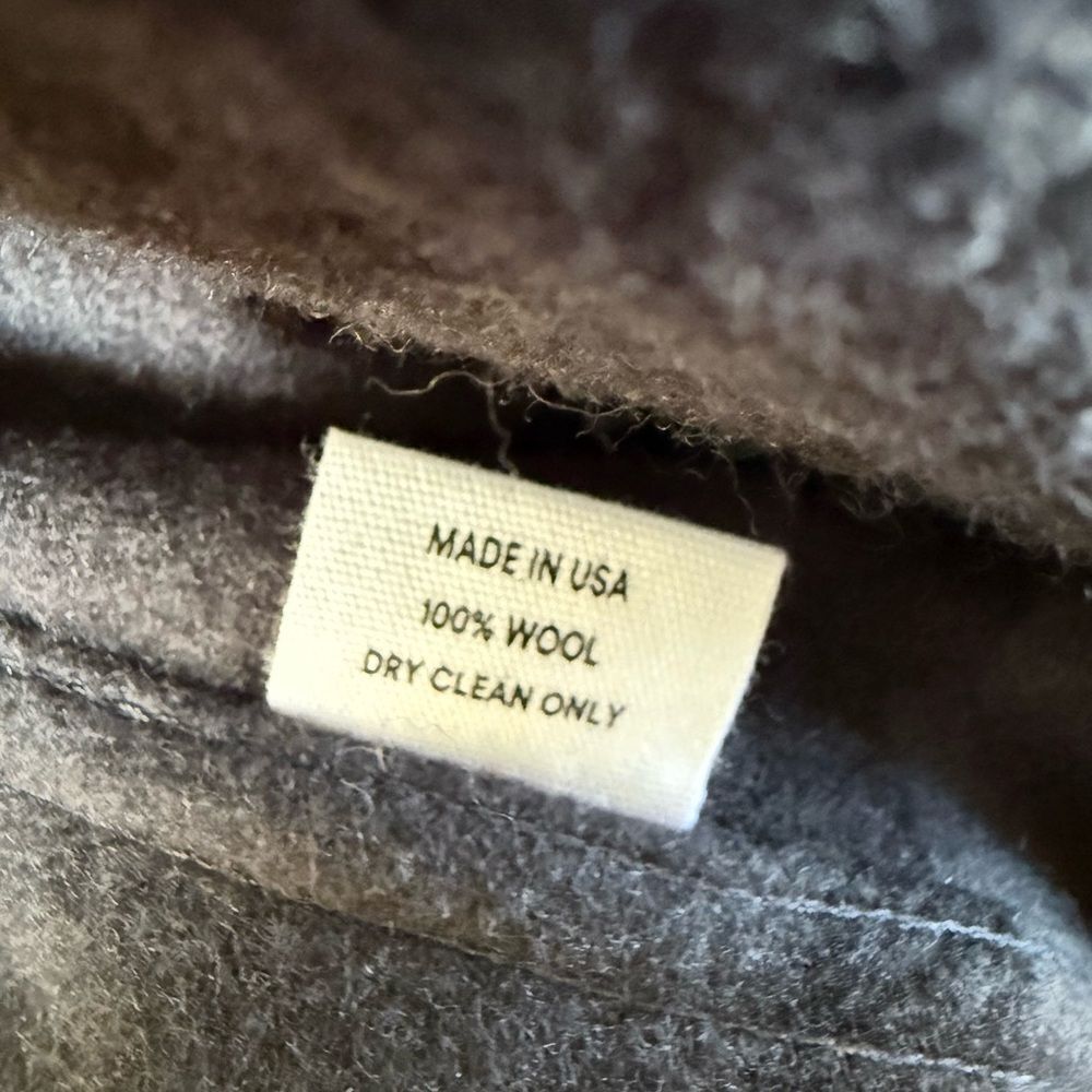 ALEX CRANE SHIRT JACKET WOOL, Med - Picture 7 of 8